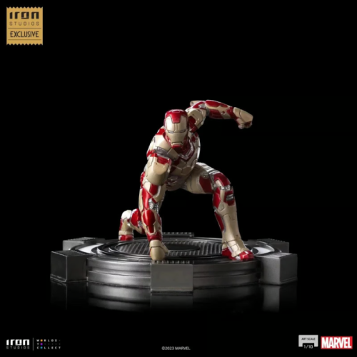 MARVEL - Iron Man Mark XLII -Figur Del. Art Scale 1/10 14cm 2023 CCXP Iron Studios