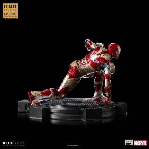 MARVEL - Iron Man Mark XLII -Figur Del. Art Scale 1/10 14cm 2023 CCXP Iron Studios