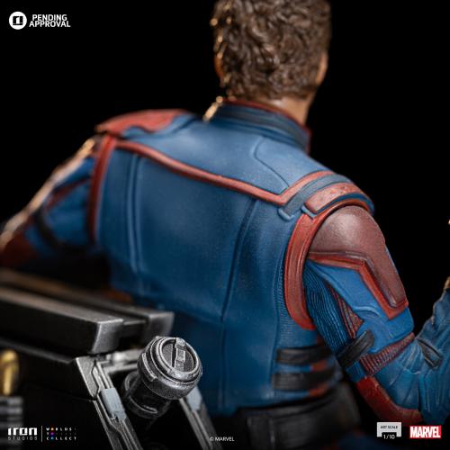 GUARDIANS OF THE GALAXY 3 - Star-Lord - Figur Art Scale 1/10 20cm Iron Studios