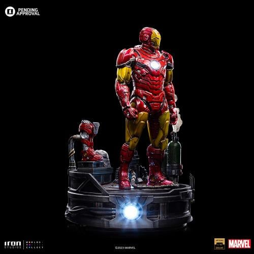 MARVEL - Iron Man Unleashed - Figur Art Scale 1/10 23.1cm Iron Studios
