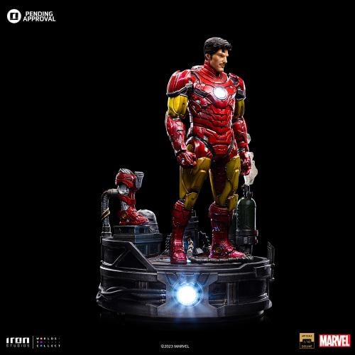 MARVEL - Iron Man Unleashed - Figur Art Scale 1/10 23.1cm Iron Studios