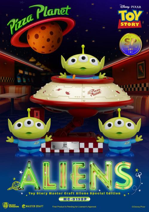 TOY STORY - Alien - Figur Master Craft Special Edition 999 pcs Beast Kingdom