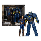 FALLOUT 4 - T-60 Vault tec & Sole Survivor - 2 Figur Set 18cm Mc Farlane