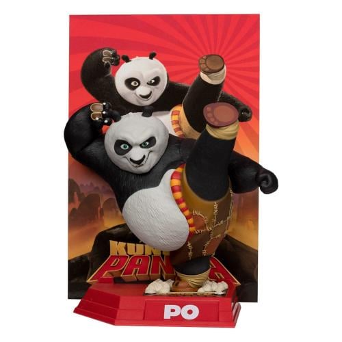 KUNG FU PANDA - Po - Figur Movie Maniacs 17cm Mc Farlane