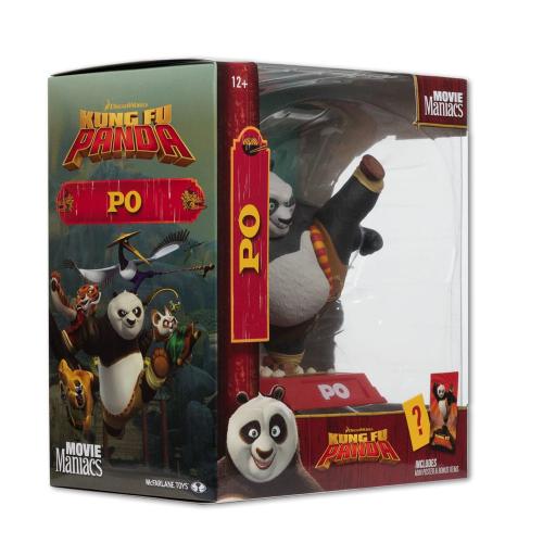KUNG FU PANDA - Po - Figur Movie Maniacs 17cm Mc Farlane