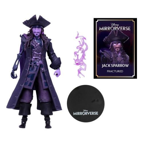 DISNEY MIRRORVERSE - Jack Sparrow "Fractured" - Figur gold label 18cm Mc Farlane