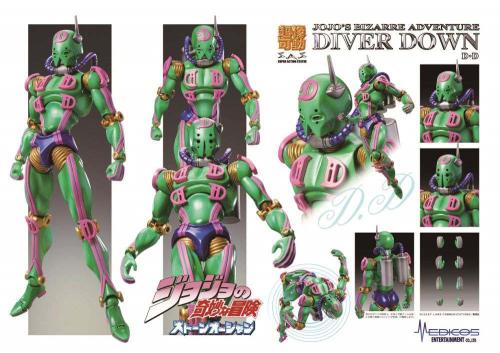 JOJO PART 6 - Diver Down - Figur Super Action Chozokado 16cm Medicos