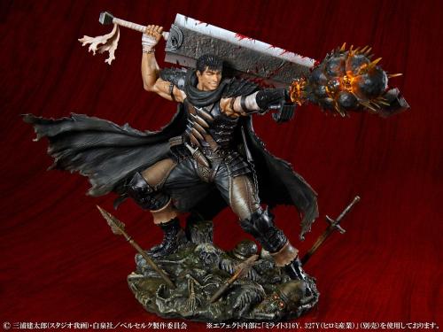 BERSERK - Guts "Black Swordsman" - Figur 1/7 26cm Medicos
