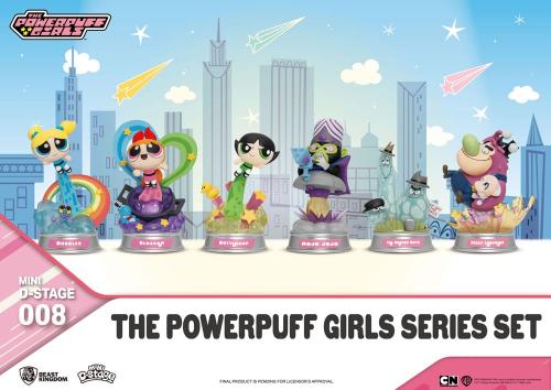 THE POWERPUFF GIRLS - Mini Diorama Figur 12cm Sortiment x6 Beast Kingdom