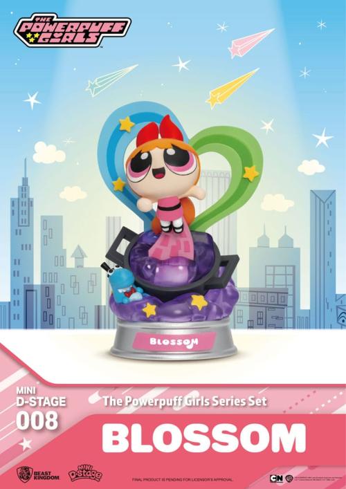 THE POWERPUFF GIRLS - Mini Diorama Figur 12cm Sortiment x6 Beast Kingdom