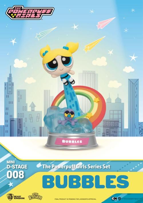 THE POWERPUFF GIRLS - Mini Diorama Figur 12cm Sortiment x6 Beast Kingdom