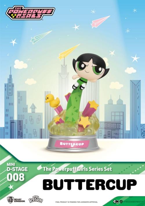 THE POWERPUFF GIRLS - Mini Diorama Figur 12cm Sortiment x6 Beast Kingdom