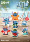 LILO & STITCH - Stitch Sommarklädsel - 6 Figurset 9cm Beast Kingdom