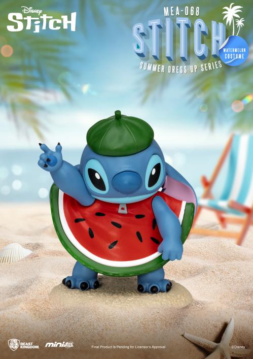 LILO & STITCH - Stitch Sommarklädsel - 6 Figurset 9cm Beast Kingdom