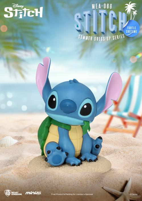 LILO & STITCH - Stitch Sommarklädsel - 6 Figurset 9cm Beast Kingdom