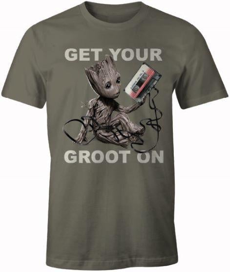 MARVEL - Get Your Groot On - T-Shirt Men (S) Cotton Division