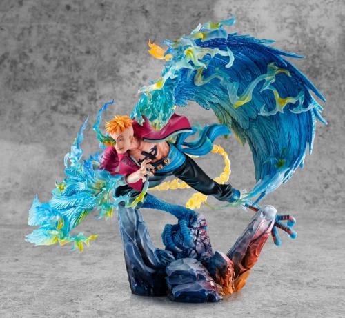 ONE PIECE - Marco the Phoenix - Figur P.O.P MAS 32cm Megahouse