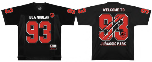 JURASSIC PARK - Isla Nubar - T-Shirt Sports US Replica unisex (S) Cotton Division