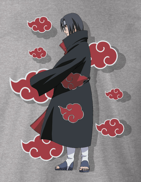 NARUTO - Itachi - Herr T-shirt (S) Cotton Division