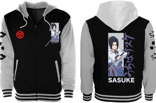 NARUTO SHIPPUDEN - Sasuke - Teddyjacka (XL) Cotton Division