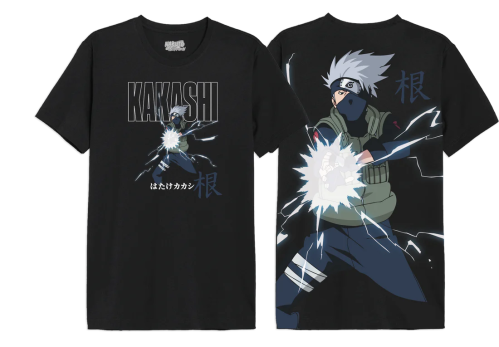 NARUTO SHIPPUDEN - Kakashi - Oversize T-Shirt Men (M) Cotton Division