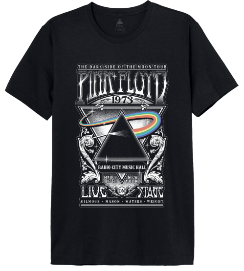 PINK FLOYD - Pink Floyd Tour - T-Shirt Men (S) Cotton Division