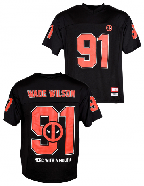 MARVEL - Deadpool - T-Shirt Sports US Replica unisex (S) Cotton Division
