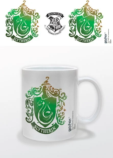 HARRY POTTER - Mug - 300 ml - Slytherin Stencil Pyramid