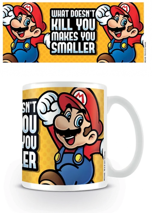 NINTENDO - Mug - 300 ml - Super Mario Makes You Smaller Pyramid