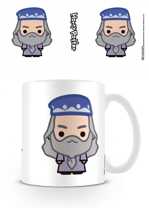 HARRY POTTER - Mug - 300 ml - Kawaii Albus Dumbledore Pyramid