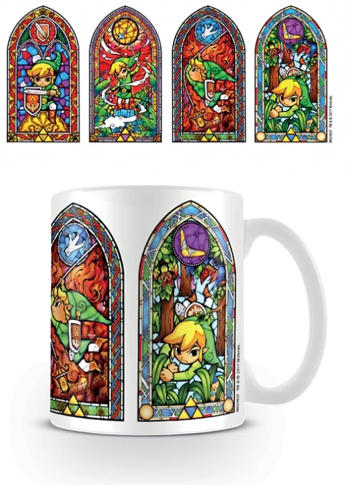 THE LEGEND OF ZELDA - Mug - 300 ml - Stained Glass Pyramid