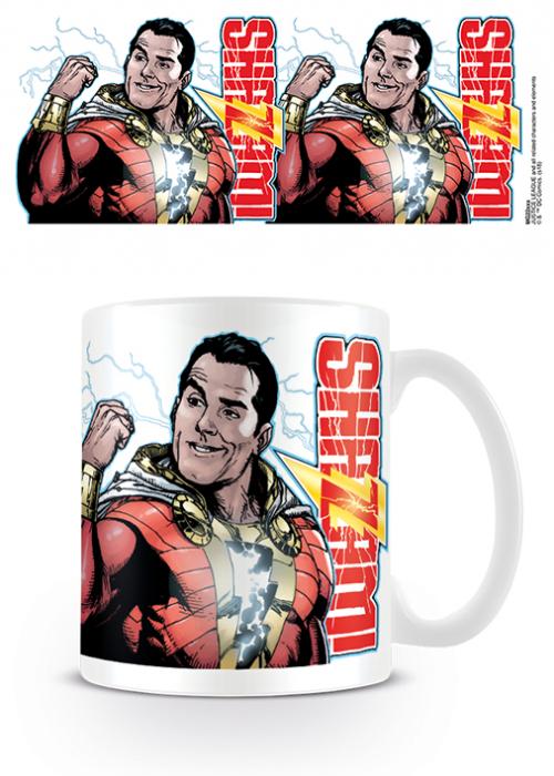 SHAZAM - Mug - 10oz - Flexing Up A Storm Pyramid