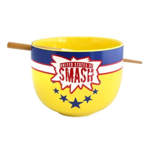 MY HERO ACADEMIA - Ramen Bowl med Chopstick 414ml - All Might Just Funky