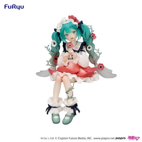HATSUNE MIKU - Flower Fairy Anemone - Figur Noodle Stopper 14cm Furyu