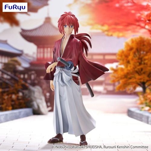 RUROUNI KENSHIN - Kenshin Himura - Figur Trio-Try-It 19cm Furyu