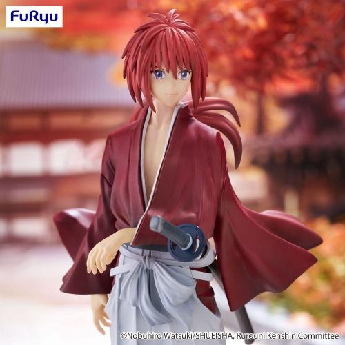 RUROUNI KENSHIN - Kenshin Himura - Figur Trio-Try-It 19cm Furyu