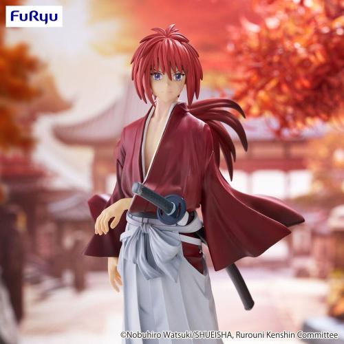 RUROUNI KENSHIN - Kenshin Himura - Figur Trio-Try-It 19cm Furyu