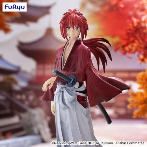 RUROUNI KENSHIN - Kenshin Himura - Figur Trio-Try-It 19cm Furyu