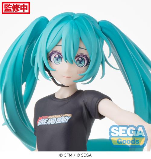 HATSUNE MIKU - Berry costume - Figur Desktop x Decorate 17cm Sega Goods