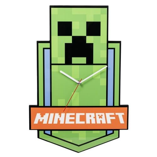 MINECRAFT - Creeper - Väggklocka 21 tum Peershardy