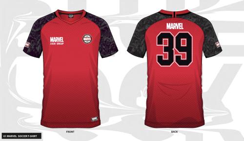 MARVEL - Marvel 1939 Group - Fotbollströja Herr (S) Cotton Division