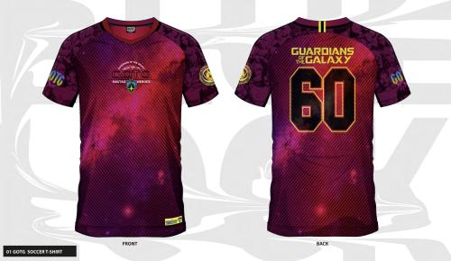 MARVEL - Guardians of the Galaxy 60 - Fotbollströja Män (S) Cotton Division