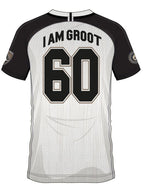 MARVEL - I Am Groot 60 - Fotbollströja för män (S) Cotton Division
