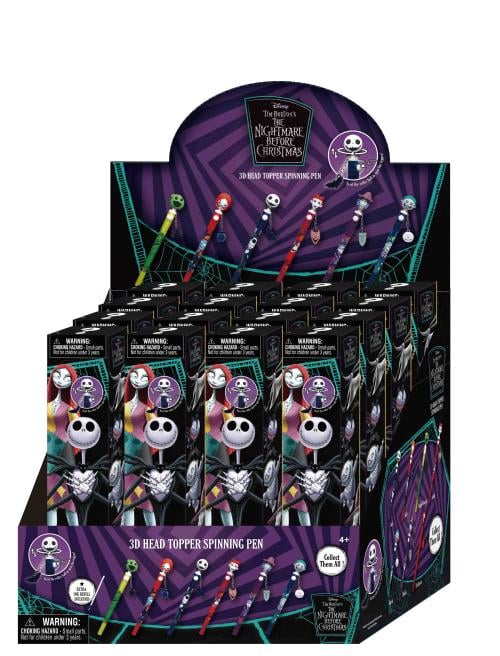 NBX - 3D Head Topper Spinning Pen (Display of 16 pieces) Monogram