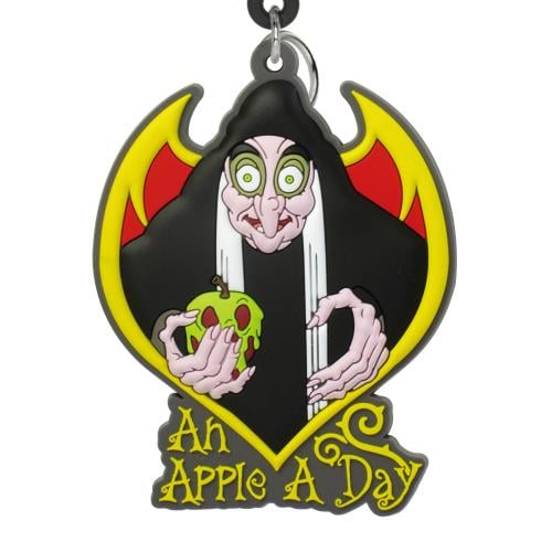DISNEY - Wicked Witch - Soft Touch Bagclip Nyckelring Monogram