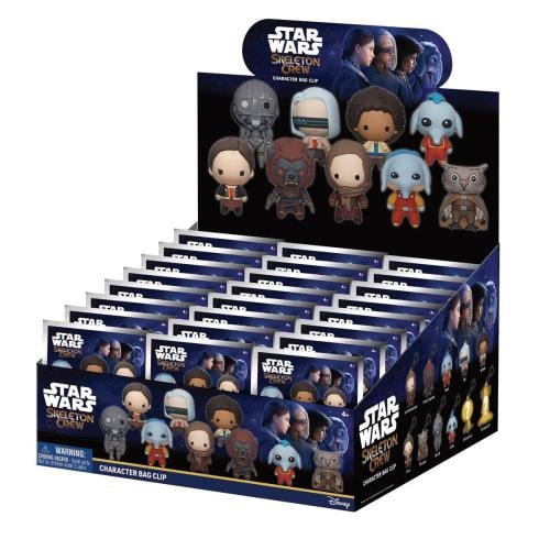 STAR WARS - Skeleton Crew - 3D Foam Bag Clip (Display 24 Pcs) Monogram