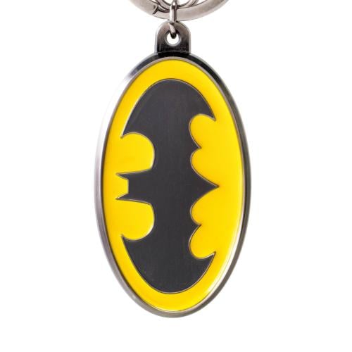 DC - Batman logotyp nyckelring i pewter Monogram