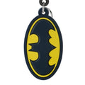DC - Batman Logo - Soft Touch Nyckelring Monogram