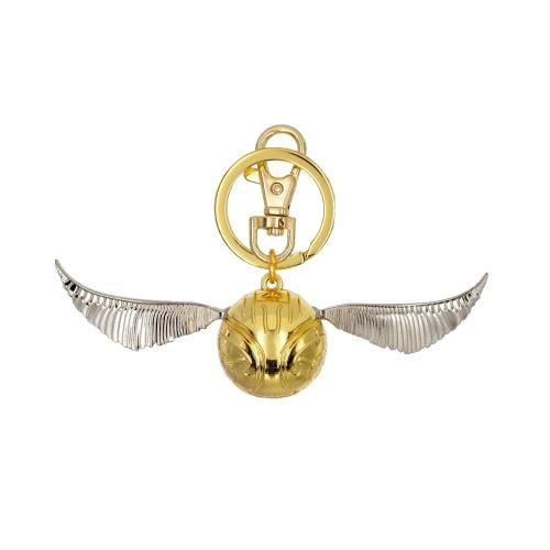 HARRY POTTER - Gyllene snitch - Pewter Nyckelring Monogram