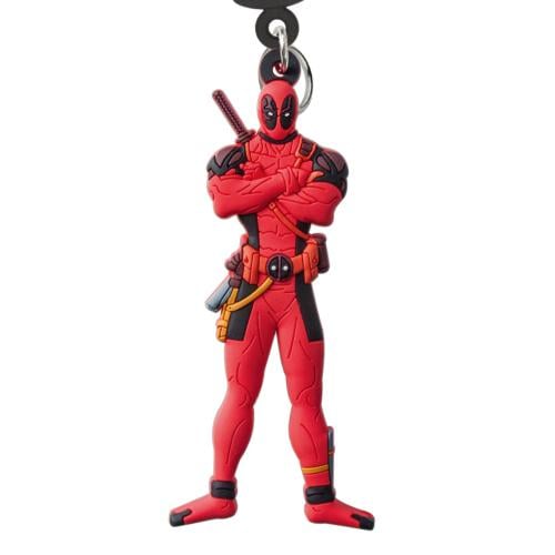 MARVEL - Deadpool - Soft Touch Nyckelring Monogram